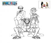 Coloriage one piece geichiro shueisha manga