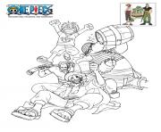 Coloriage one piece film geichiro shueisha toei animation