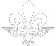 Coloriage Fleur de lis by Fairy Godmother