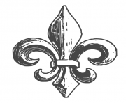 Coloriage fleur de lys quebec