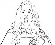 Coloriage chica vampiro dessin a colorier