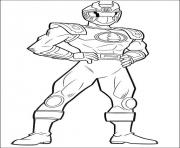 Coloriage power rangers s free printable