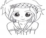 Coloriage cute levy mcgarden fairy tail