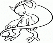 Coloriage Pokemon Mega Mewtwo