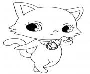 Coloriage Jewelpet Lapis