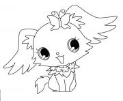 Coloriage Jewelpet peridot