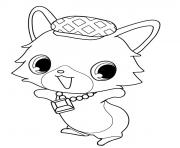 Coloriage Jewelpet nephrite