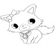 Coloriage Jewelpet 1