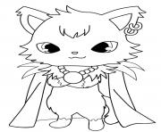 Coloriage Jewelpet dian