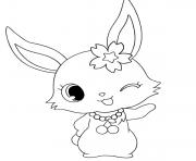 Coloriage Jewelpet ruby