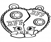 Coloriage chelsea charm shopkin BFF