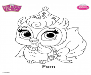 Coloriage palace pets fern disney