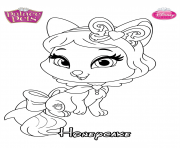 Coloriage honeycake princess disney