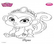 Coloriage nyle princess disney