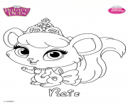 Coloriage brie princess disney