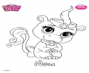 Coloriage nola princess disney