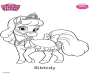 Coloriage palace pets bibbidy disney