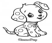 Coloriage chien cinnapup fraisinette animaux