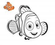 Coloriage nemo cherche son pere