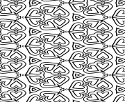 Coloriage pattern adulte