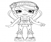 Coloriage Jessicake Original Shoppies