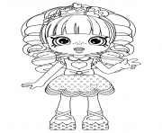 Coloriage Rainbow Kate Shopkins Dolls