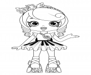 Coloriage Free Printable Shoppies Dolls Melodine