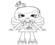 Coloriage Kirstea Shoppies Doll