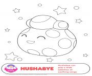 Coloriage Hushabye 1 true and the rainbow kingdom