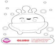 Coloriage GluBu 1 true and the rainbow kingdom