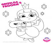 Coloriage Grizelda Frookie 1 true and the rainbow kingdom