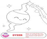 Coloriage Syzer 2 1 true and the rainbow kingdom