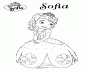 Coloriage Princesse Disney princesse disney sofia