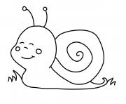 Coloriage escargot minion