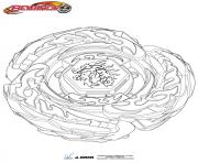 Coloriage beyblade metal fusion drago