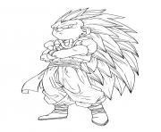 Coloriage Super Saiyan Goten dragon ball z