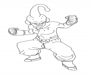 Coloriage super boo dbz