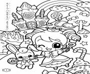 Coloriage kawaii kawaii