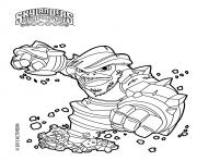 Coloriage skylanders Swap Force Grilla Drilla