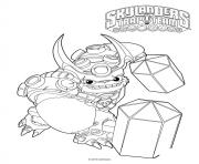 Coloriage skylanders Trap Team Wallop