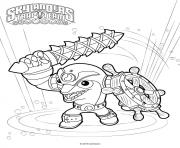 Coloriage skylanders flip wreck