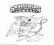 Coloriage skylanders voodood