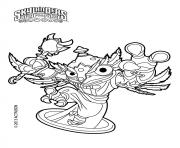 Coloriage skylanders swap force HootLoop