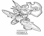 Coloriage skylanders swap force water saison 2 blizzard chill