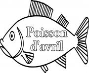 Coloriage grand poisson davril