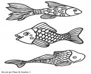 Coloriage poisson davril par plume de bamdou