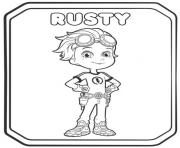 Coloriage rusty