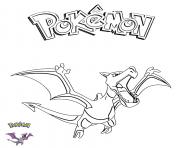 Coloriage Aerodactyl Pokemon