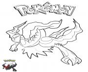 Coloriage Darkrai Pokemon