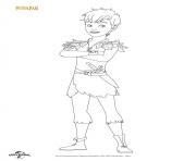 Coloriage peter pan film universel